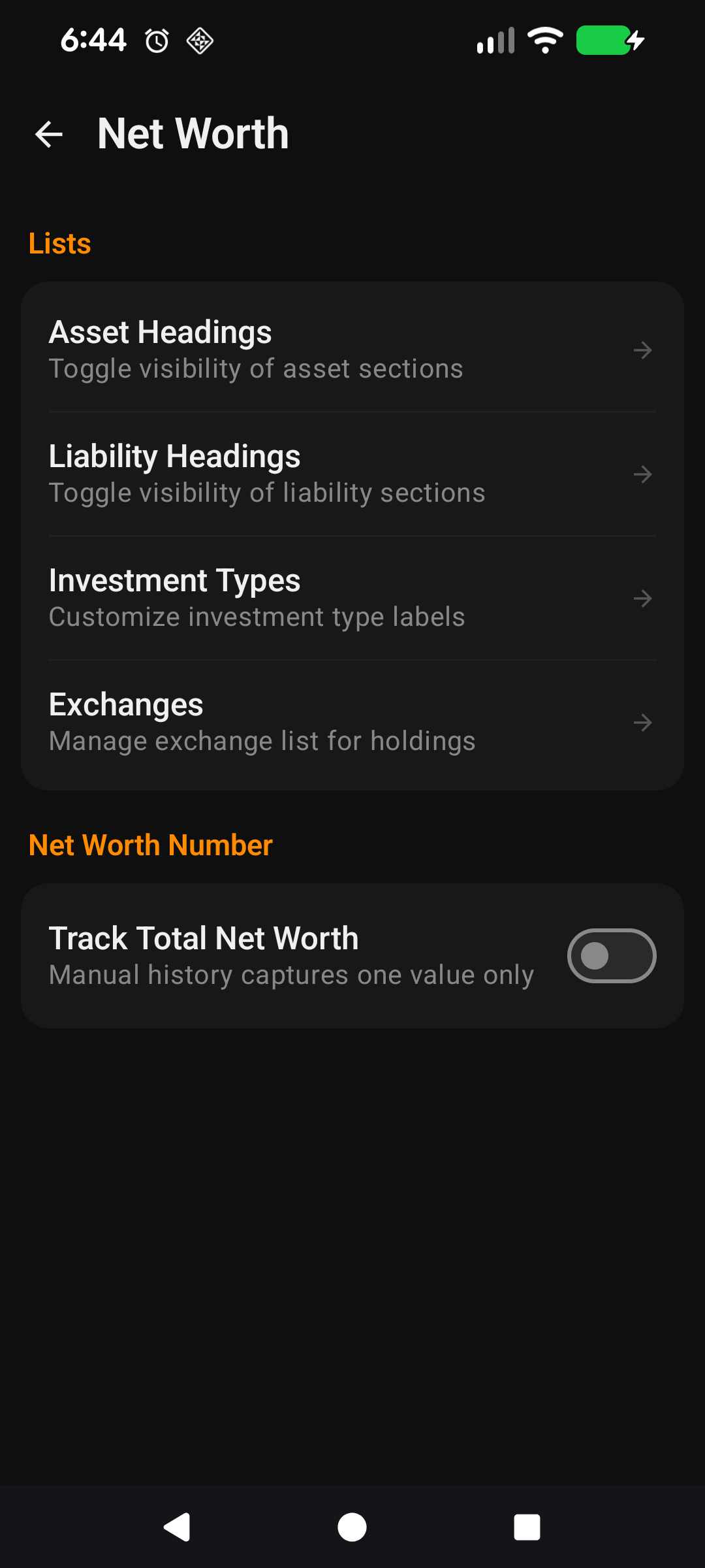 Personalise every list